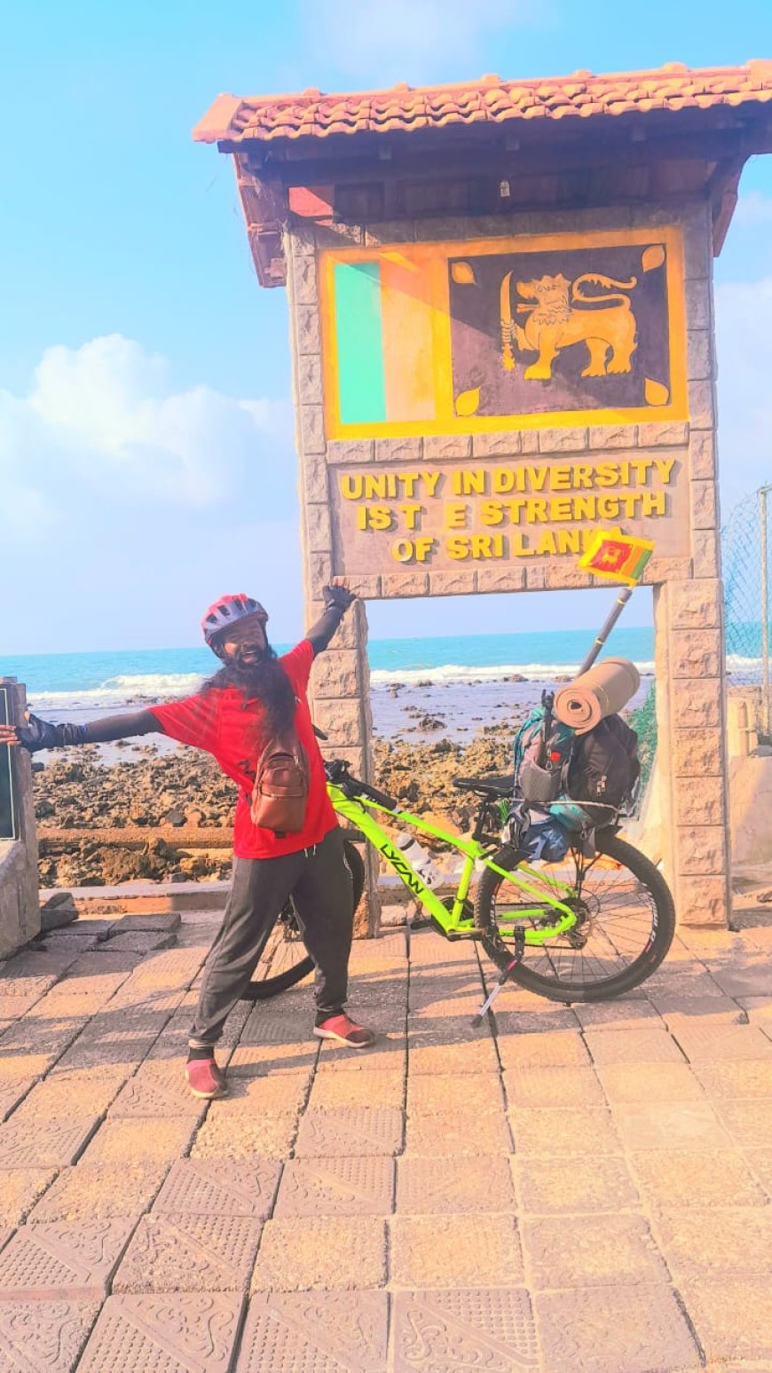 Sugath Pushpakumara’s Remarkable Cycling Expedition