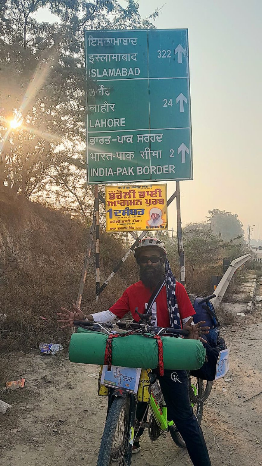 Sugath Pushpakumara’s Remarkable Cycling Expedition