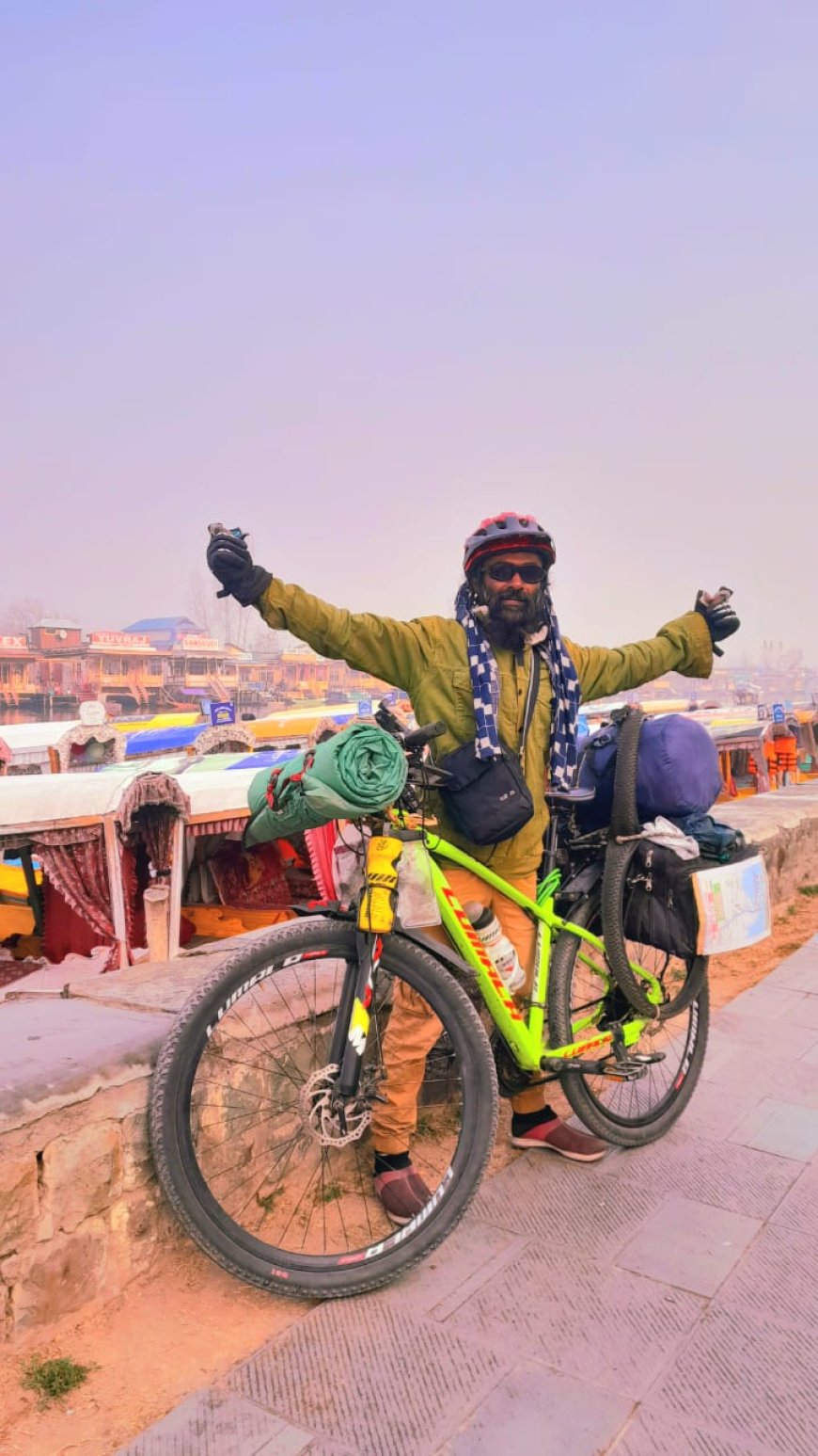 Sugath Pushpakumara’s Remarkable Cycling Expedition