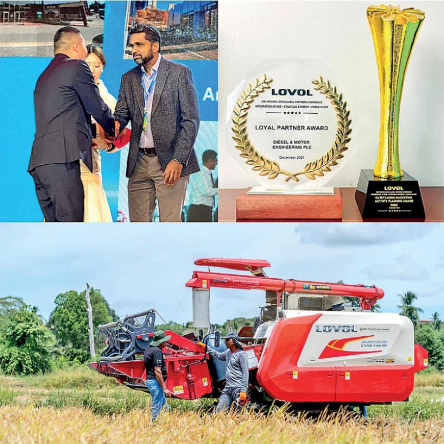 DIMO wins two prestigious awards at the 2025 Weichai Lovol Global Partners Conference